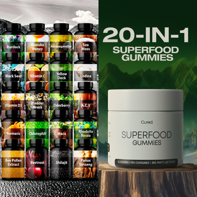 CURED® superfood gummies