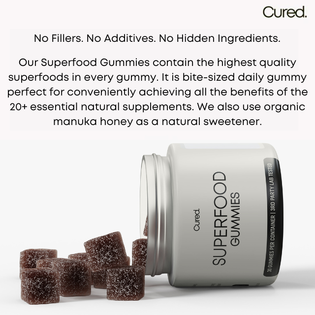 CURED® superfood gummies