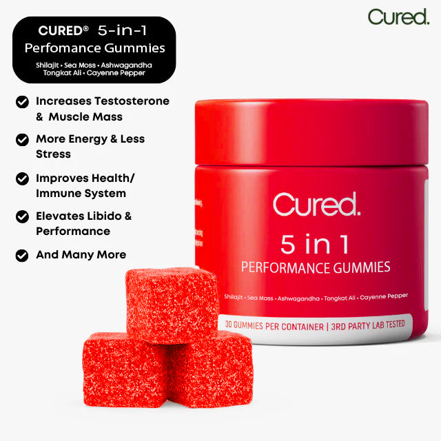 CURED® 5in1 Performance Gummies