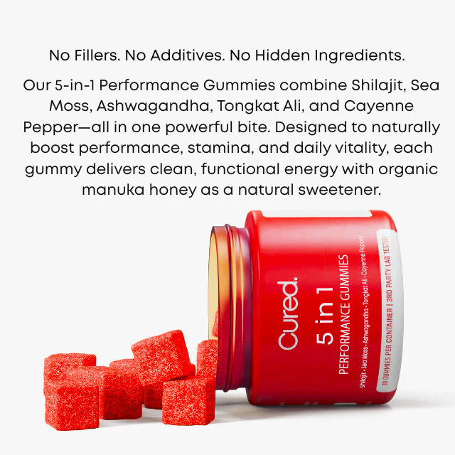 CURED® 5in1 Performance Gummies