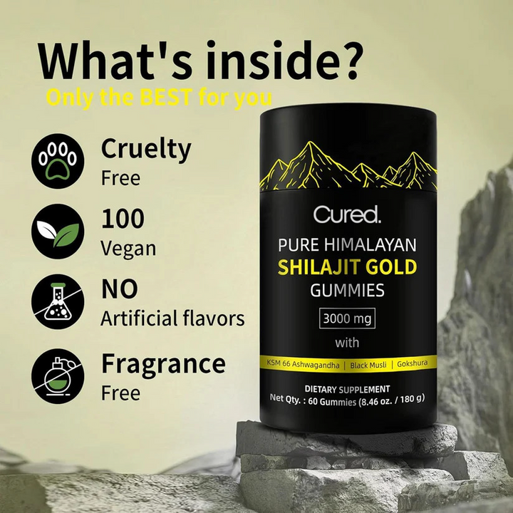 Cured - Himalayan Pure Shilajit Gummies