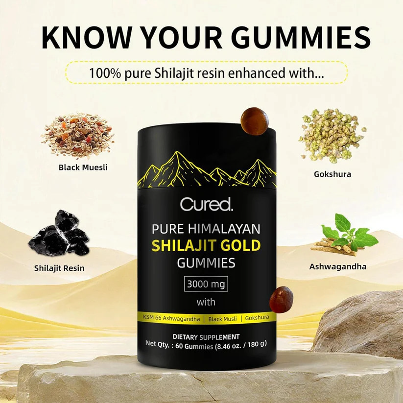 Cured - Himalayan Pure Shilajit Gummies