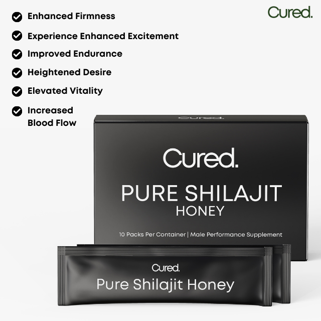 CURED® Pure Shilajit Honey