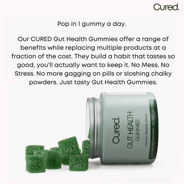 CURED® Gut Health Gummies