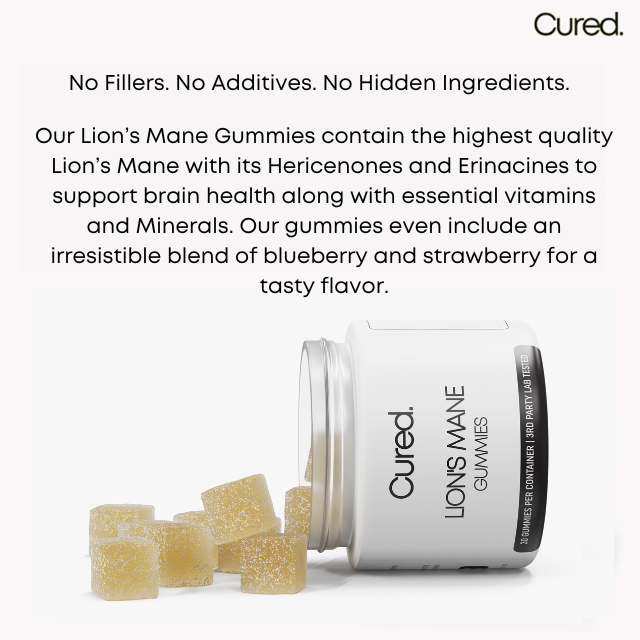 CURED® Lion's Mane Gummies