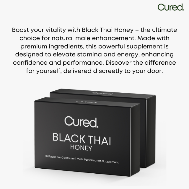 CURED® Black Thai Honey