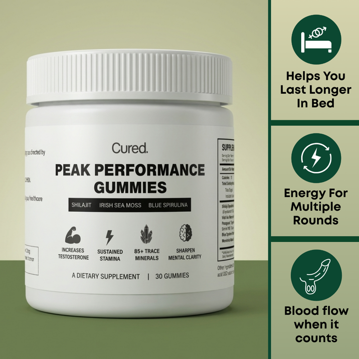 Cured® Peak Performance Gummies